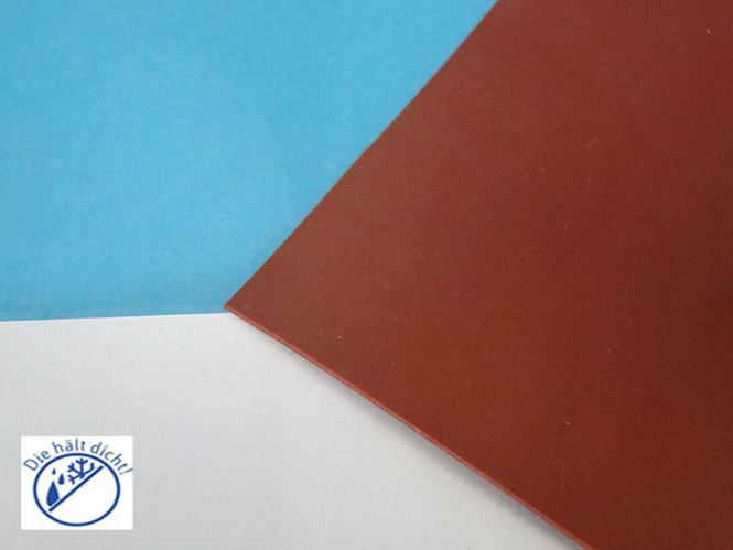 Silikonplatte 60° rotbraun Höhe: 4mm Rossina