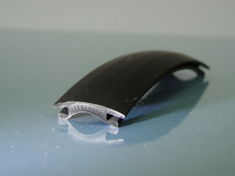 Zierleistengummi Ratzio zum aufklemmen auf die vorhandene Metallschiene