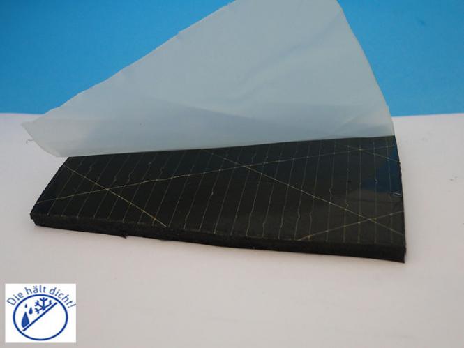 Vollgummi Rechteckstreifen Adamo einseitig selbstklebend