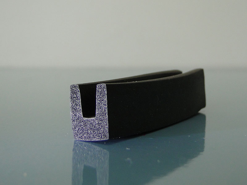 Moosgummi U- Profil Caramia Höhe: 14 x Breite: 13 mm