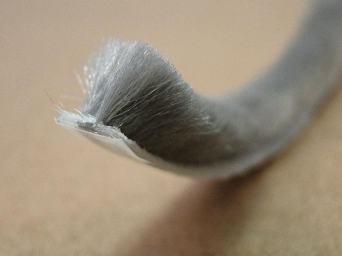 Bürstendichtung Tara einseitig selbstklebend 6,7x10mm