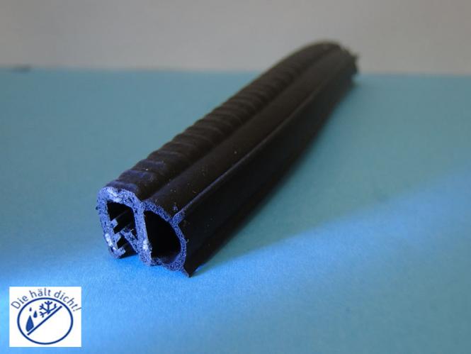 Kantenschutzdichtprofil Ancella mit Brandschutzqualität Hö: 13mm, Br: 16,3mm, Kl: 2mm