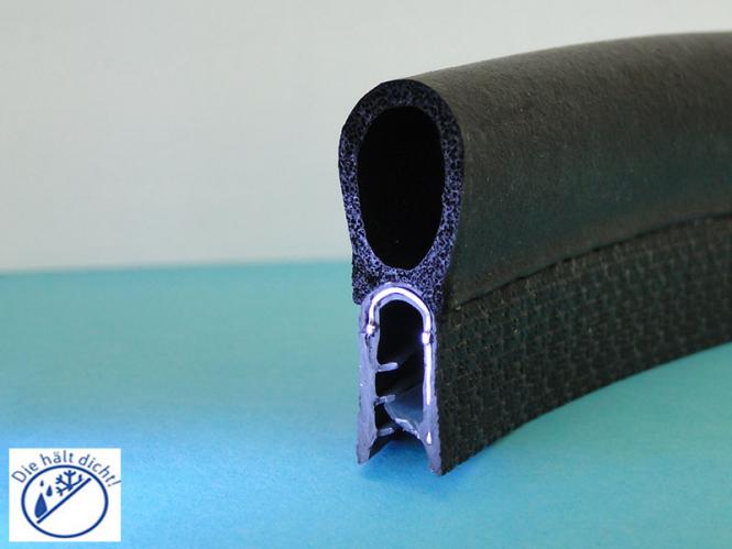 Janamia Hö: 33,8mm, Br: 13,2mm, Kl: 2-4mm Kantenschutz mit Metallklemmband