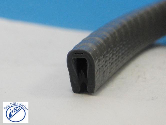 Acacin Hö: 9,5mm, Br: 6,5mm, Kl: 1-2mm Kantenschutzdichtungen mit Metallklemmband