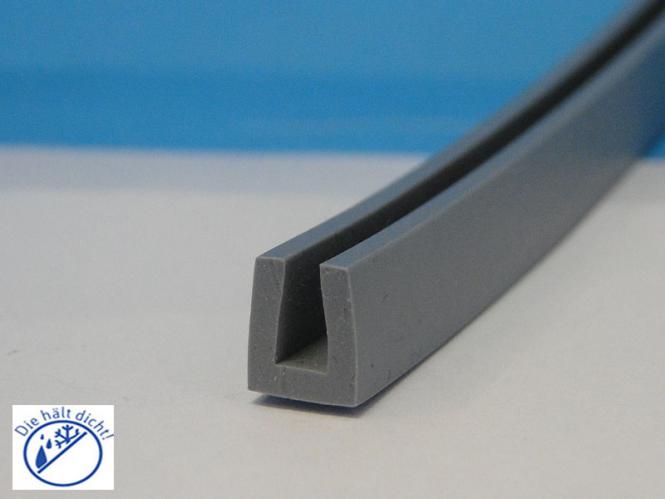 Bobora Hö: 10mm, Br: 10mm  Silikon U-Profil
