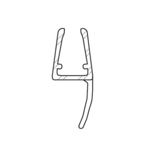 Duschkabinen Aufsteckdichtung Manulito