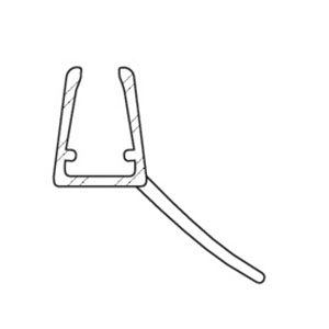 Duschkabinen Aufsteckdichtung Marcelina
