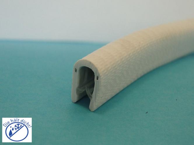 Agata Hö: 14,4mm, Br: 10mm, Kl: 1-4mm Kantenschutzdichtungen mit Metallklemmband