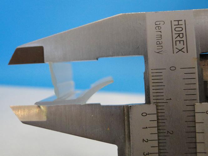 Duschkabinen Aufsteckdichtung Marino für 6-8 mm Glasstärke