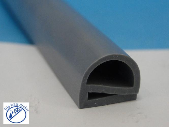 Cletua Hö: 12mm, Br: 14mm Silikon Hohlkammerprofil