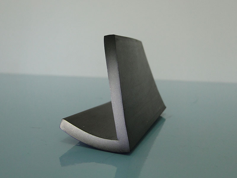 Gummi Winkelprofil  Hö: 35mm, Br: 55mm Evona