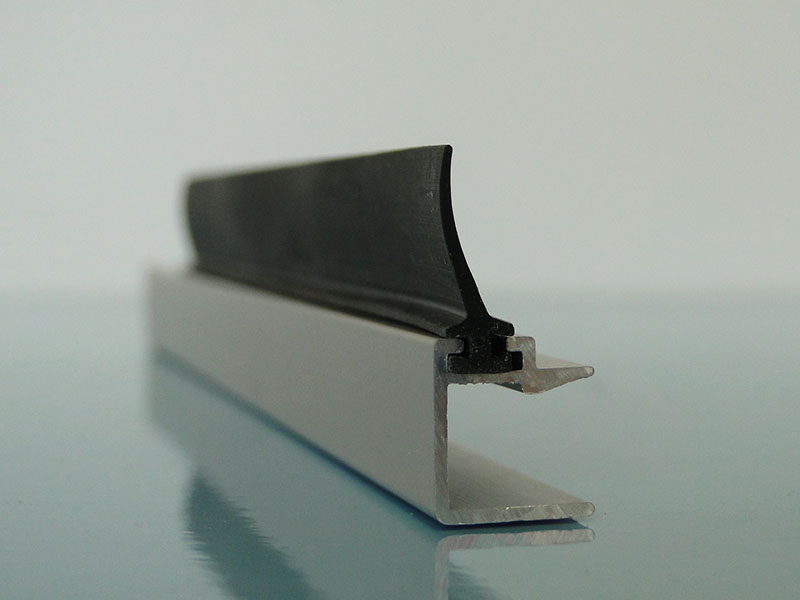 Seitenglaswandlippenschiene Dusena für 10mm Glas