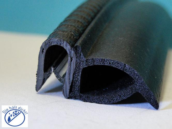 Alia Hö: 14,5mm, Br: 30mm, Kl: 1-4mm Kantenschutz mit Metallklemmband