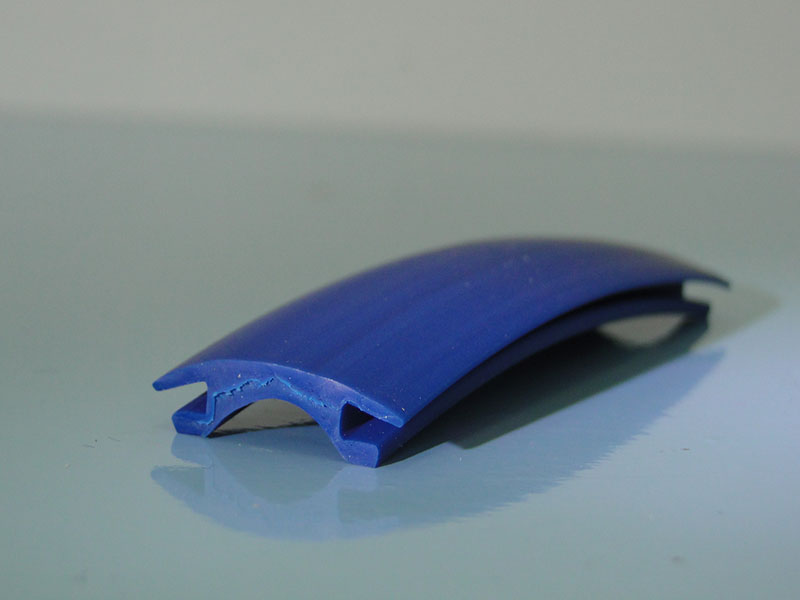 Zierleistengummi Botana zum aufklemmen auf die vorhandene Metallschiene