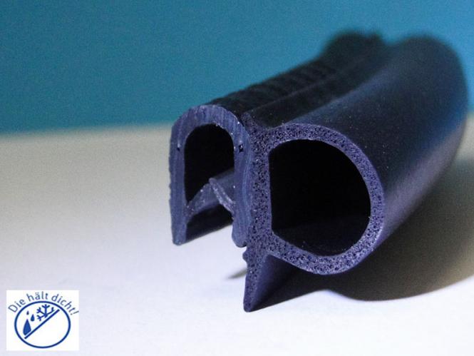 Isaroma Hö: 14,4mm, Br: 23,8mm, Kl: 1-4mm Kantenschutz mit Metallklemmband