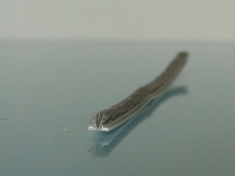 Bürstendichtung Michelle, nicht-selbstklebend 4,8x4mm grau