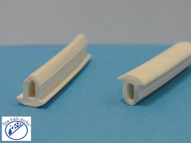 Treppengleitschutzprofil Ronada Hö: 8mm, Br: 9mm, Zapfenbreite: 5mm