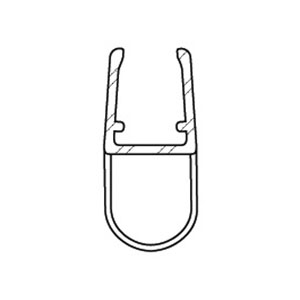 Duschkabinen Aufsteckdichtung Evina