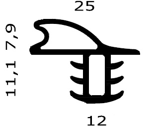 Kühlschrankdichtung Karo