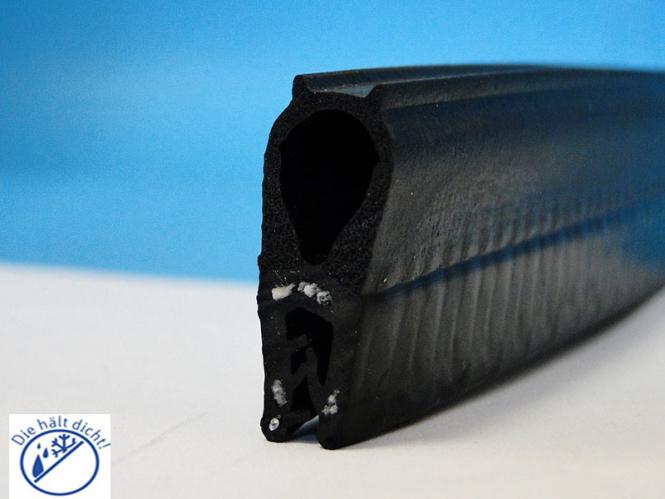 Geromono Hö: 27mm, Br: 9,8mm, Kl: 1-3mm Kantenschutz mit Metallklemmband