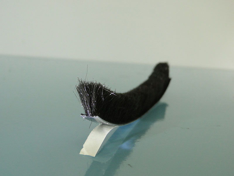 Bürstendichtung Mungo nicht selbstklebend 6,9x12mm