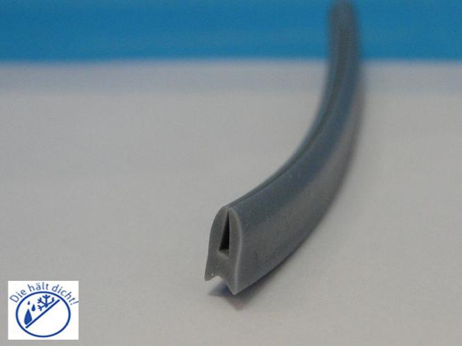 Galigulan Hö: 7mm, Br: 5mm  Silikon U-Profil