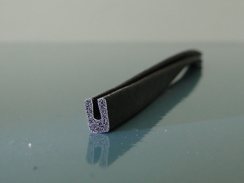 Moosgummi U- Profil Abelone Höhe: 7 x Breite: 5,4 mm