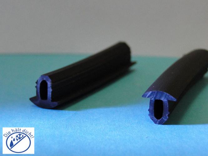 Treppengleitschutzprofil Kobano Hö: 9mm, Br: 10mm, Zapfenbreite: 6mm