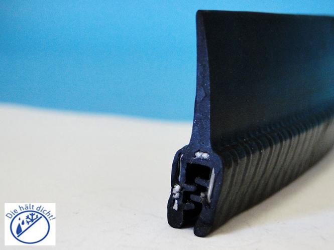 Lemalia Hö: 33mm, Br: 8,7mm, Kl: 1-2,5mm Kantenschutz mit Metallklemmband