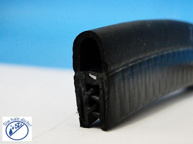 Kalan Hö: 21mm, Br: 9mm, Kl: 1-2,5mm Kantenschutz mit Metallklemmband