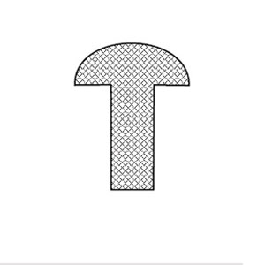 Stahlzargendichtung Anila Moosgummi