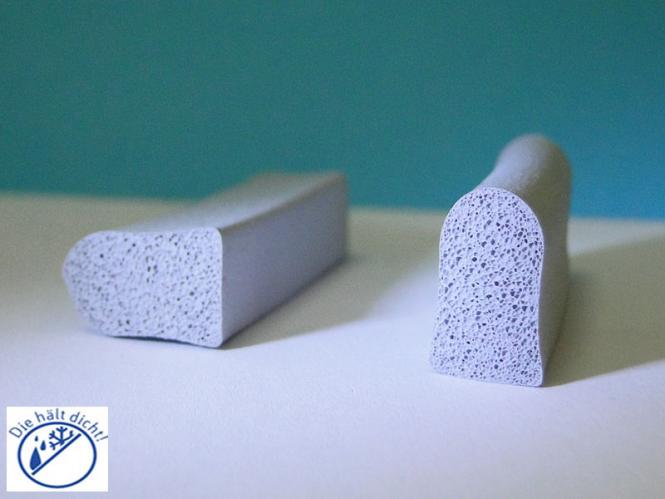 Seraina Hö: 16mm, Br: 10mm, Moosgummi Halbrundprofil