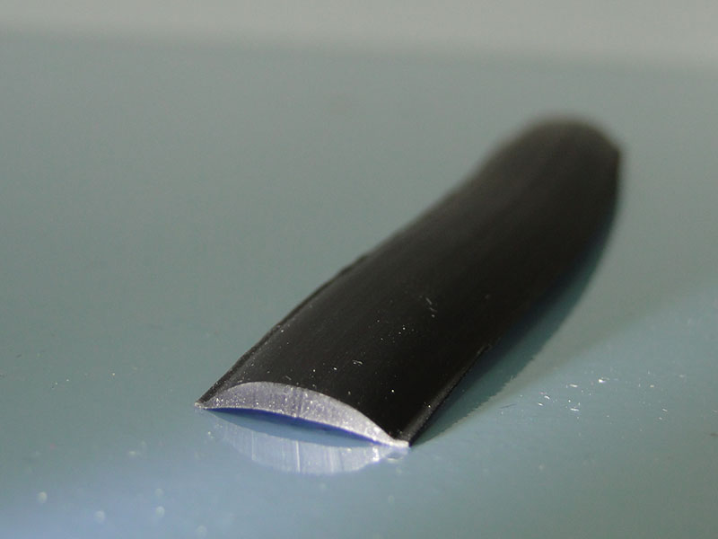 Zierleistengummi Rilano zum aufklemmen auf die vorhandene Metallschiene