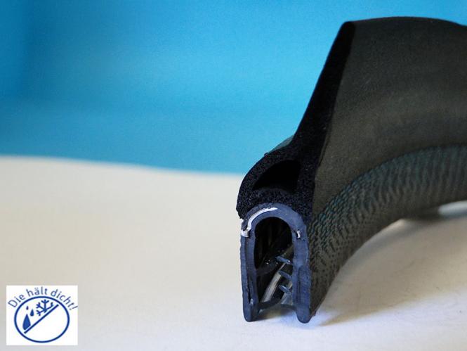 Joella Hö: 38,5mm, Br: 14,6mm, Kl: 1,5-3,5mm Kantenschutz mit Metallklemmband