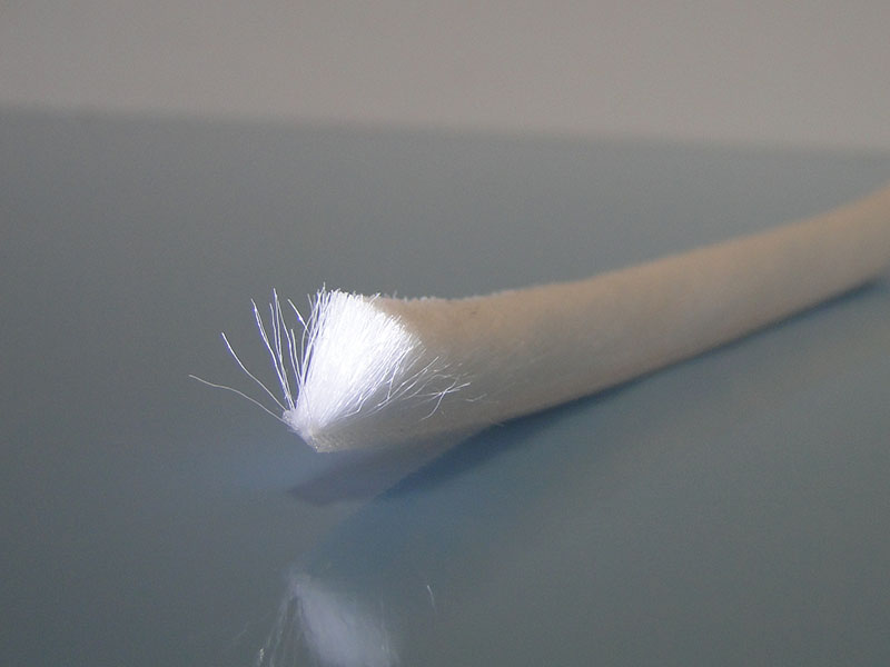 Bürstendichtung weiss Wudo nicht selbstklebend 4,9 x 10,5mm