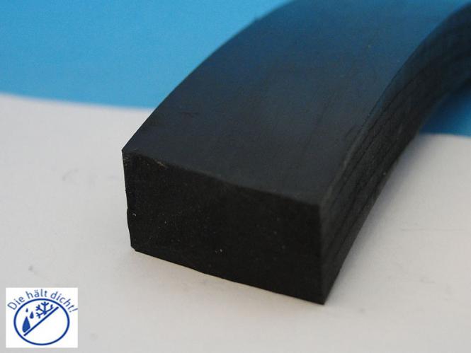 Vollgummi Rechteckstreifen Giosuo nicht selbstklebend