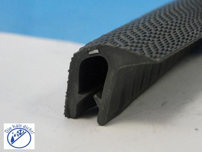 Agusta Hö: 14mm, Br: 16mm, Kl: 1-3mm Kantenschutzdichtungen mit Metallklemmband