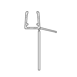 Duschkabinen Aufsteckdichtung Terazza