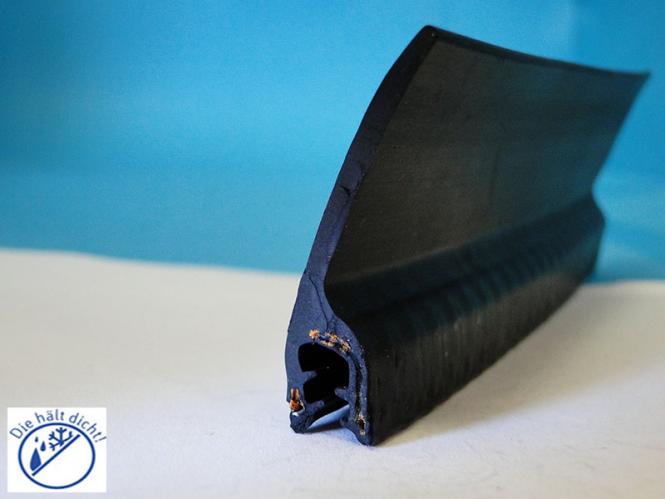 Laramarta Hö: 27,4mm, Br: 8,7mm, Kl: 1-3mm Kantenschutz mit Metallklemmband