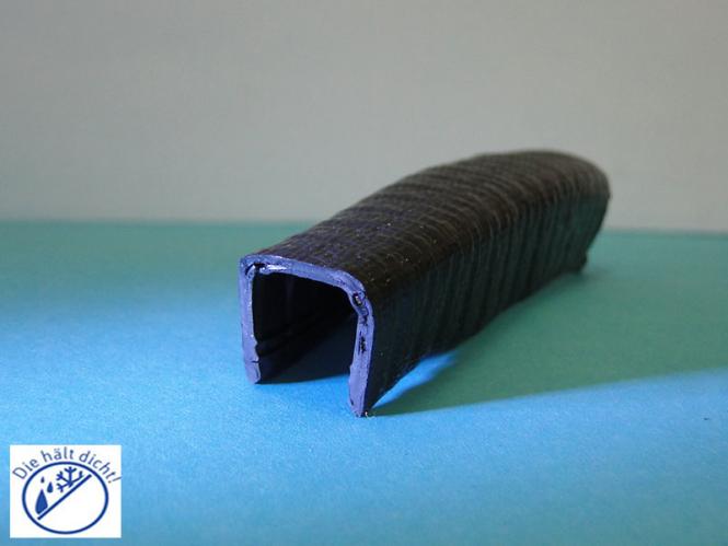 Caridad Hö: 14mm, Br: 15mm, Kl: 8-10mm Kantenschutzdichtungen mit Metallklemmband