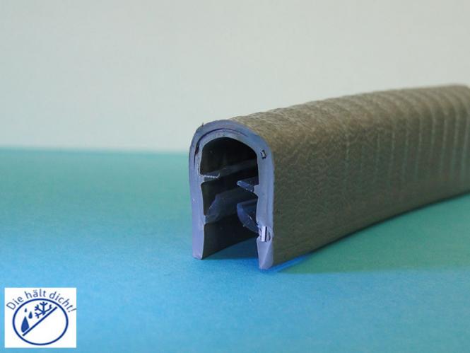 Adrian Hö: 17mm, Br: 12,3mm, Kl: 4-6mm Kantenschutzdichtungen mit Metallklemmband