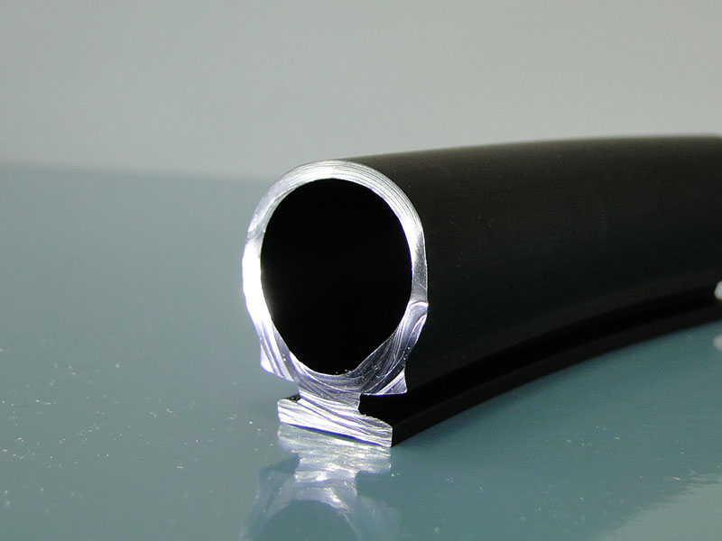 Gummi Rolltorprofil Clortario Höhe: 31 mm, Fußbreite: 16 mm