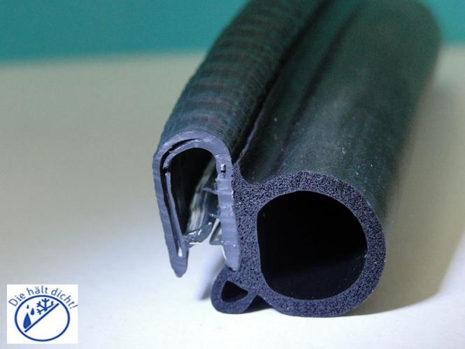 Ematiga Hö: 20,2mm, Br: 27mm, Kl: 4-6mm Kantenschutz mit Metallklemmband