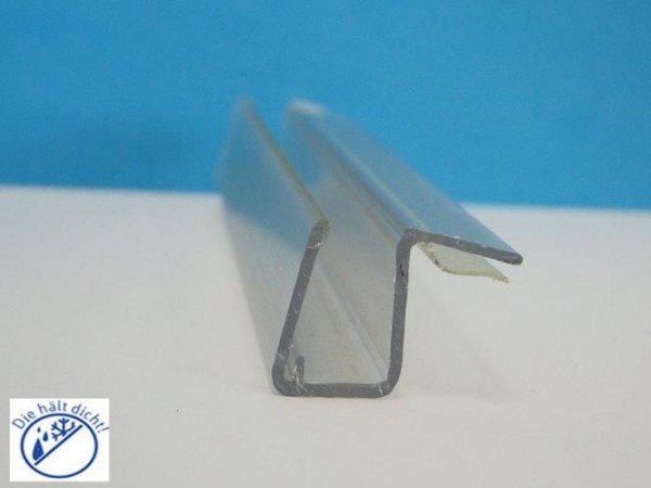 Eckanschlag Aufsteckdichtung Laurino für 8-10mm Glasstärke