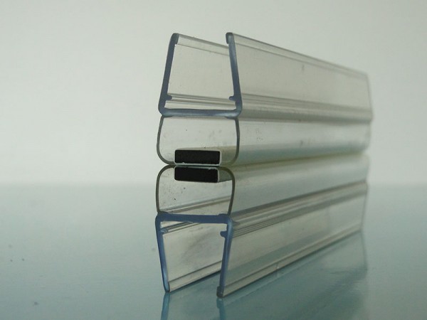 Duschkabinen Magnetdichtung Set Orio für 10-12 mm Glasstärke, Magnetprofil 180°