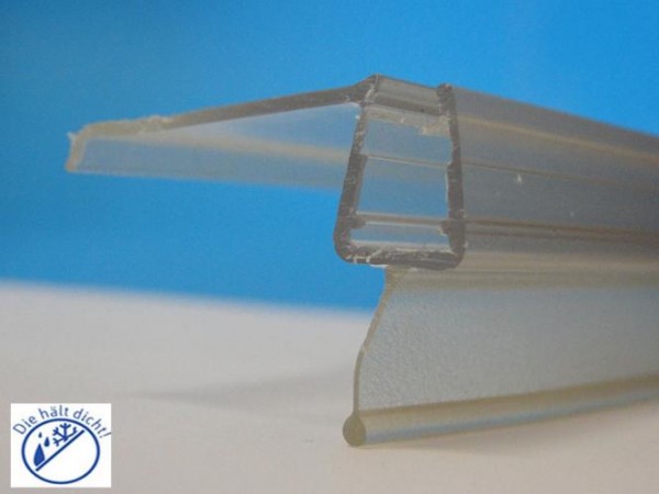 Duschkabinen Aufsteckdichtung Ferana für 6-8mm Glasstärke