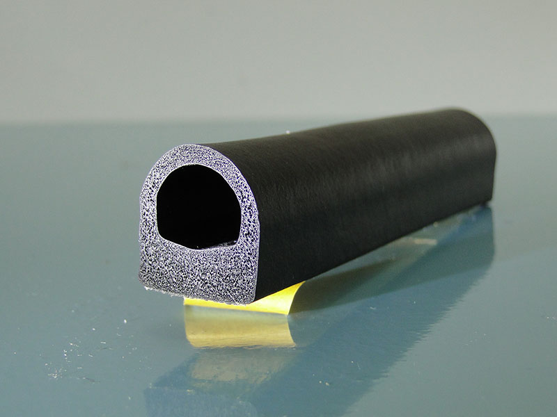Moosgummi selbstklebend 2000x200x5mm Matte Gummi Auflage Dichtband Dämmung Klotz 
