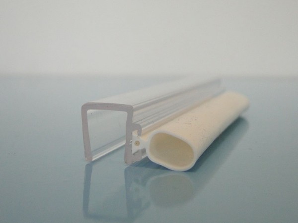 Seitenglaswand Schiebetürdichtung Mesano für 8-10mm Glas, Seitenglaswand  Schiebetürdichtung, Wintergarten Dichtungen