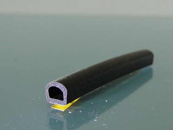 Dichtschnur Dichtband 25 x 2 mm selbstkl. Ofendichtung schwarz