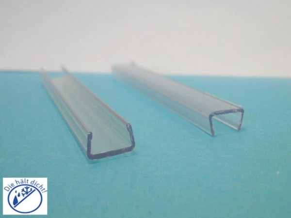 Glaskantenschutz Lurico für 10mm Glasstärke